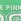 Graphic Green Thong Cotton Mini Logo Knickers