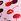 Pink Tulip Cherry Print Thong No Show Knickers