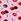 Pink Tulip Cherry Print Thong No Show Knickers
