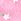 Pink Flower Embroidered Pom Pom Knitted Hat