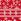 Red Fairisle Thong Knickers