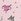 Pink Tattoo Print No Show Lace Trim Cheeky Knickers