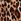Leopard Brown Satin Lace Trim Slip Dress