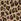 Brown Leopard Print Boxy V-neck Jumper