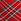 Red Christmas Tartan G-string No Show Knickers