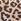 Leopard Brown Jetsetter Hanging Make-up Bag