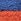 Blue & Orange Fleece Gilet
