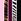 Pink/Zebra/Red/Black Bikini 5 Pack Knickers