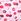 Pink Tulip Cherry Print Lightly Lined Bra