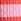 Pink & Coral Red Striped Classic Crew Neck Cotton Cable Knit Jumper