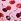 Pink Tulip Cherry Print Thong No Show Knickers