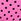 Sizzling Strawberry Pink Polka Dots Thong Lace Trim Knickers