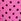 Sizzling Strawberry Pink Polka Dots G-string Lace Trim Knickers