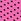 Sizzling Strawberry Pink Polka Dots Thong Lace Trim Knickers