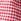 Red Linen-cotton Gingham Easy Shorts