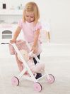 JoJo Maman Bébé Pink Personalised Wooden Pushchair Toy
