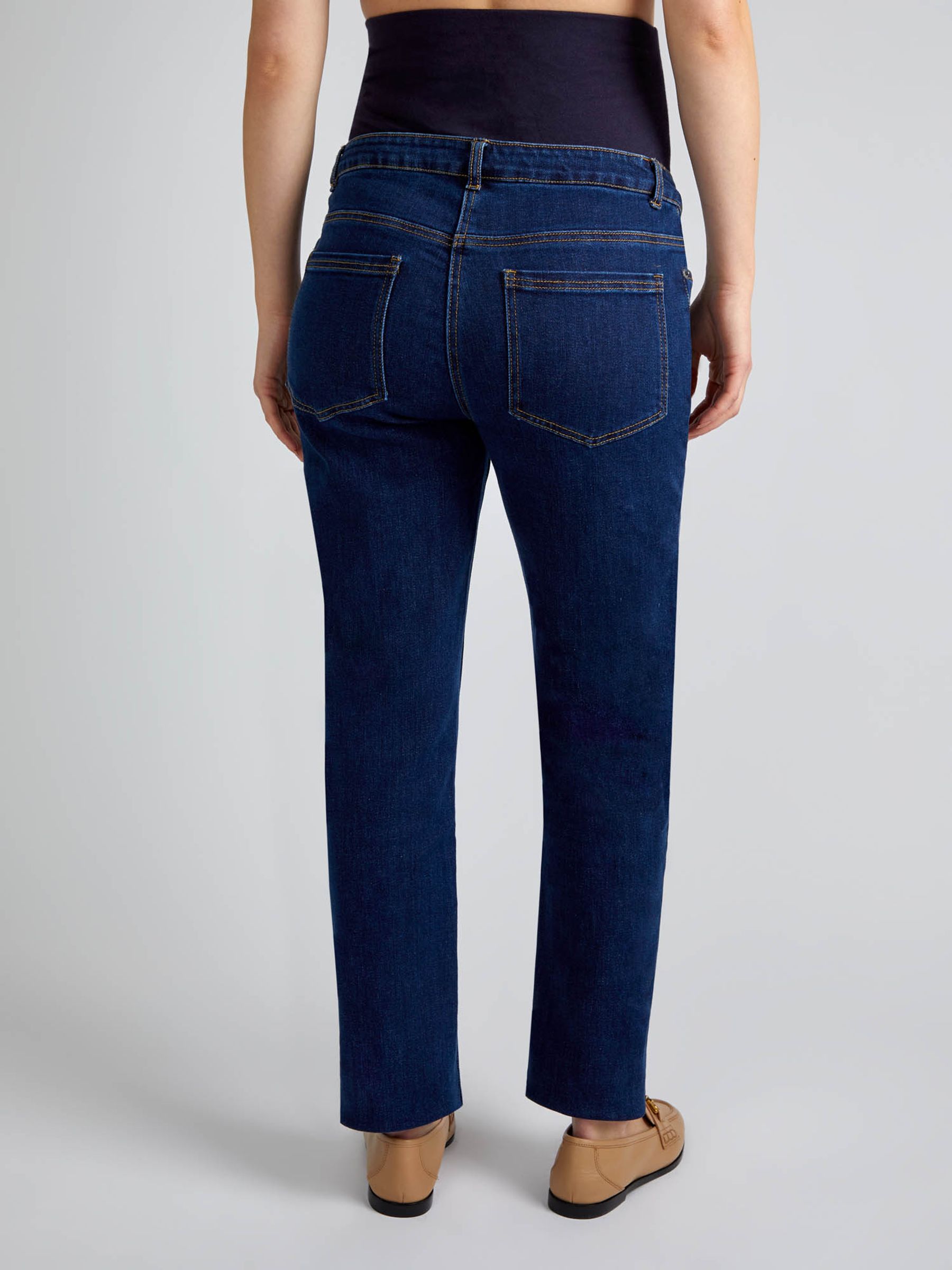 Buy JoJo Maman Bébé Mid Wash Straight Leg Maternity Jeans from the JoJo