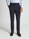Reiss Navy Rush Modern Fit Travel Trousers