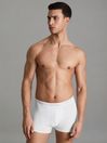 Reiss White Heller Three Pack of Cotton Blend Boxers