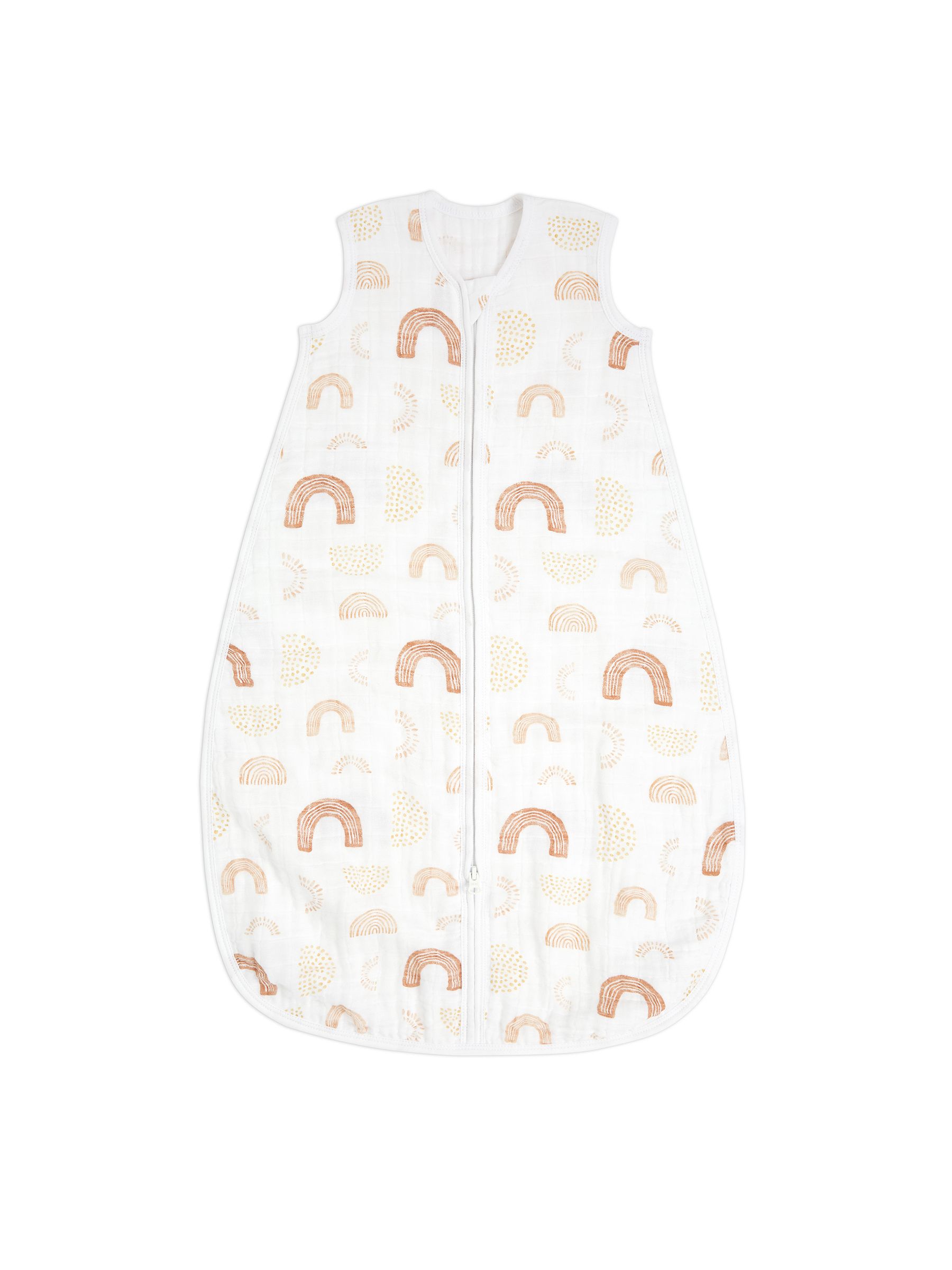 Buy aden+anais Yellow Keep Rising 1.0 Tog Cotton Muslin Sleeping Bag from the Joules online shop