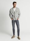 Reiss Washed Grey Harry Super Skinny Washed Jeans