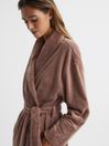 Reiss Mink Georgi Fluffy Bath Robe