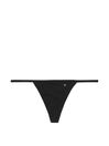 Victoria's Secret Black Cotton G String Panty
