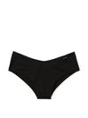 Victoria's Secret PINK Black Butterfly Cotton Cheeky Knickers