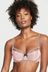 Victoria's Secret Angel Pink And Black Unlined Balcony Lace Unlined Balcony Bra