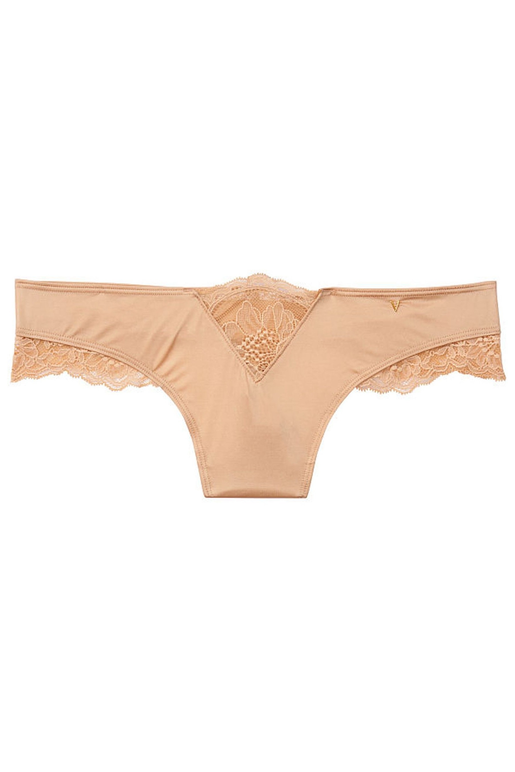 Buy Victoria S Secret Micro Lace Insert Cheeky Thong From The Victoria S Secret Uk Online Shop