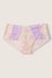 Victoria's Secret PINK Tie Dye Petal Purple No Show Hipster Knickers
